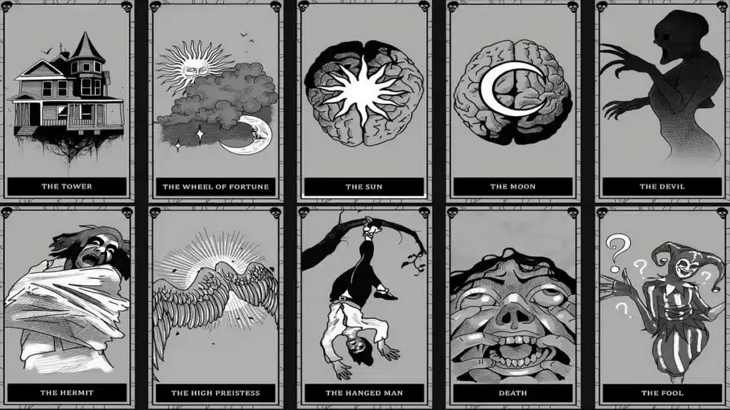 Phasmophobia tarot cards