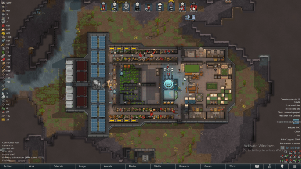 RimWorld Odyssey Expansion