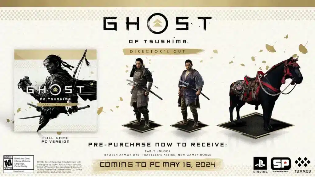 Ghost of Tsushima PC key