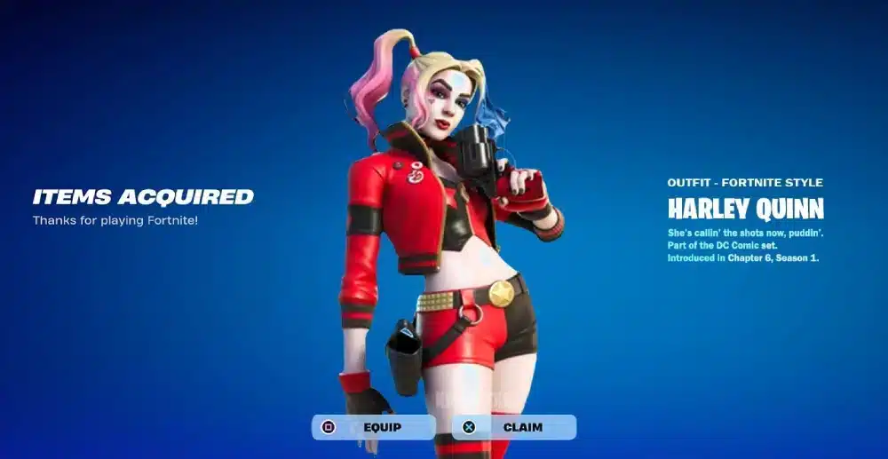 Harley Quinn Fortnite