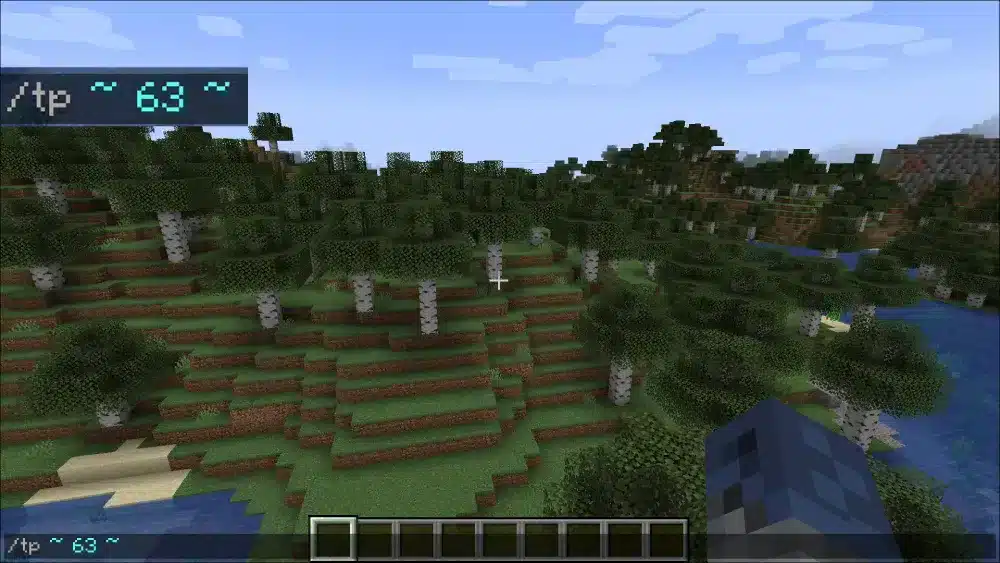 Minecraft 텔레포트