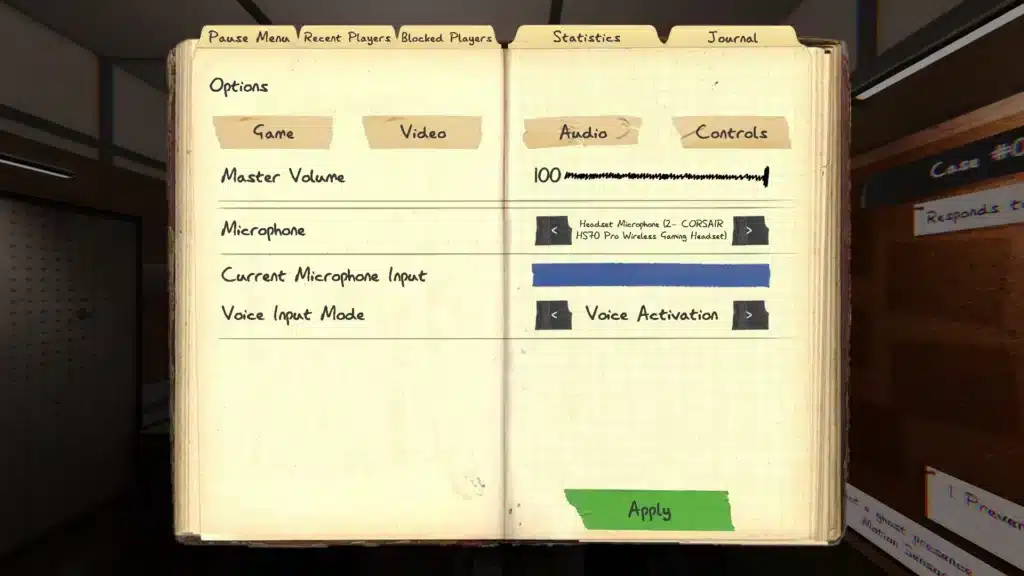 Phasmophobia Voice Recognition