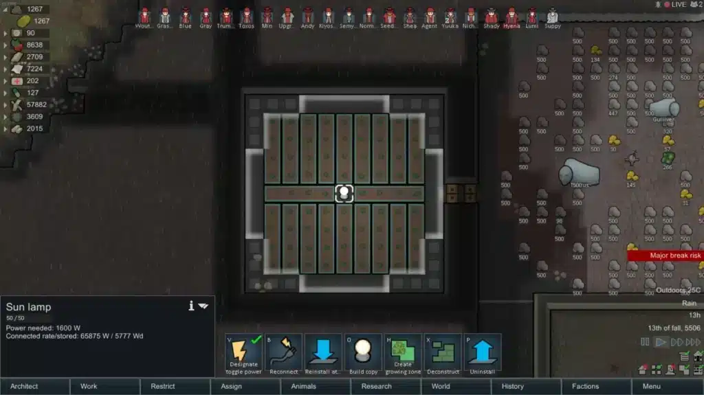 RimWorld Hydroponics