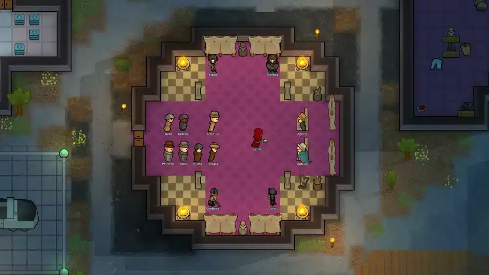 RimWorld Mods Red Square Box on Pawns Explained rimworld not letting me move my pawn