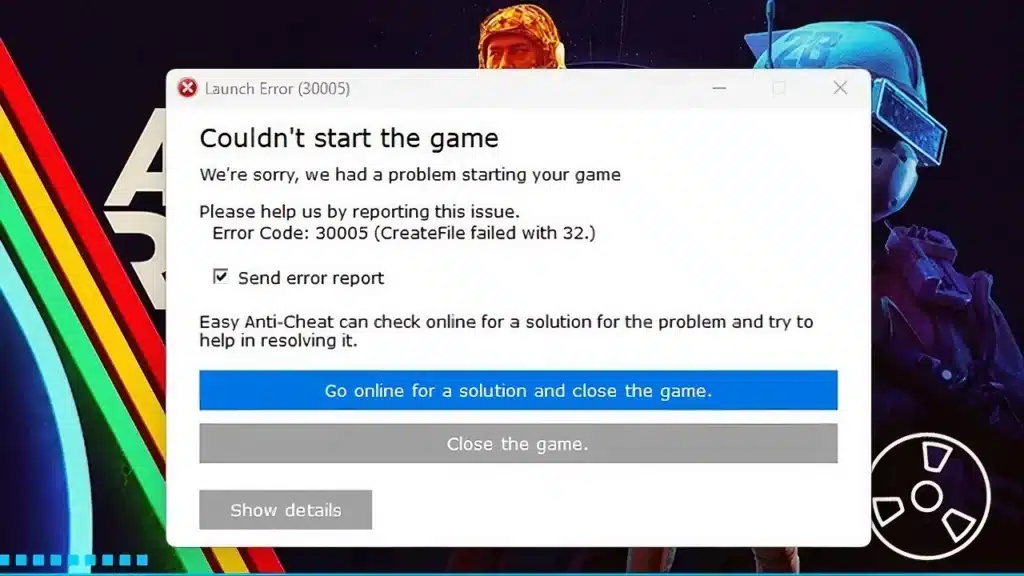 ARC Raiders Error Code 30005: Causes, Meaning, and Fixes