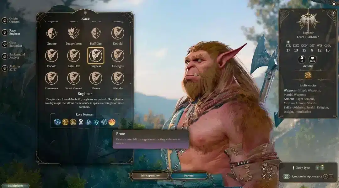 Baldur’s Gate 3 Races