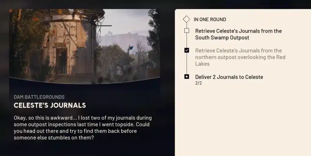 Celeste’s Journals Quest Arc Raiders