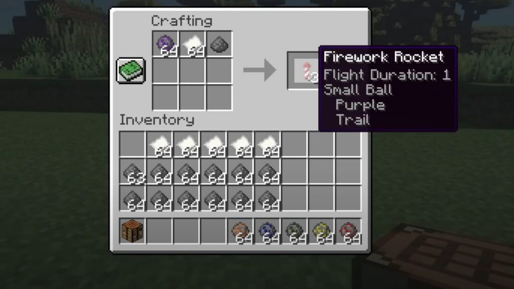 Firework Minecraft