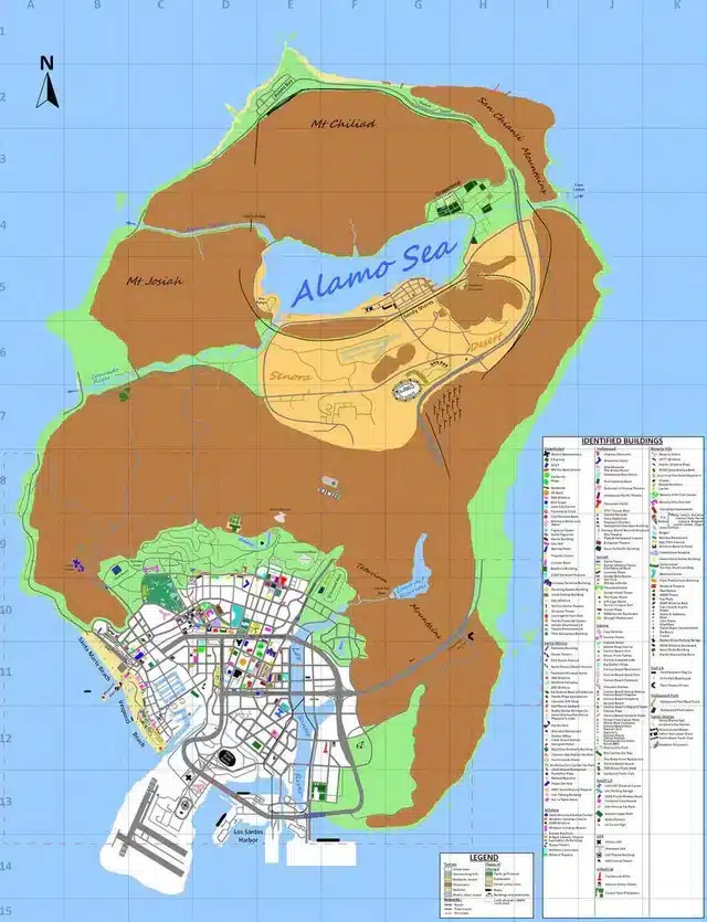 مناطق GTA 5