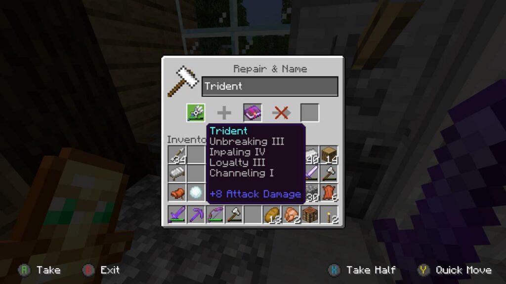 Impaling Minecraft