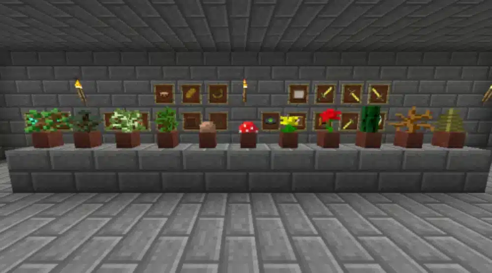 Decorative Ideas Using Item Frame Minecraft item frame minecraft