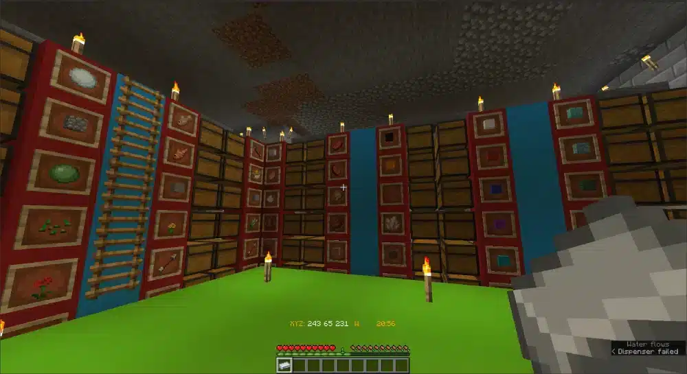 Creative Build Inspiration item frame minecraft