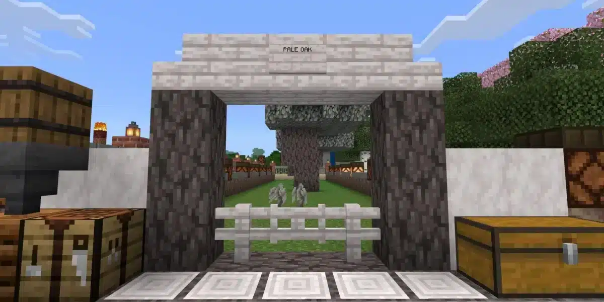 Pale Oak Minecraft