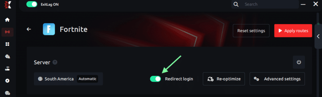 Exitlag Redirect Login