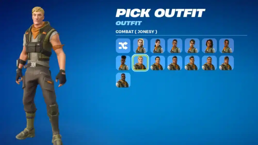 Fortnite 기본 스킨
