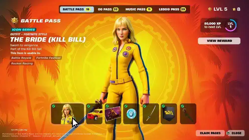 باتل باس موسم Fortnite الجديد
