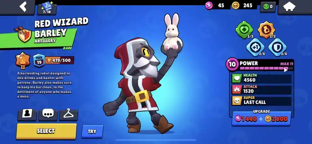 استراتيجيات Barley في Brawl Stars