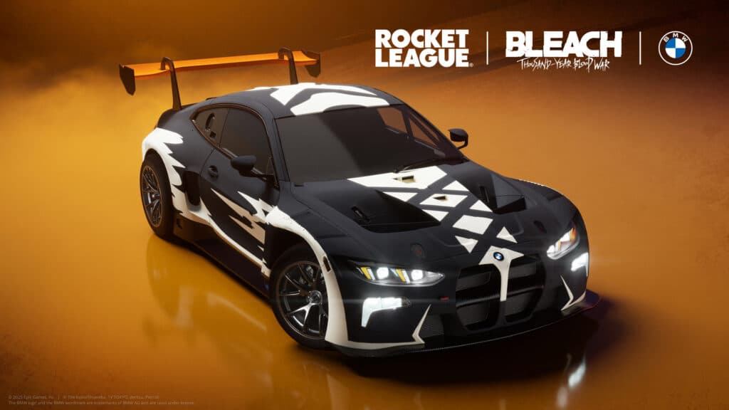 rocket league BMW M4 GT3 EVO