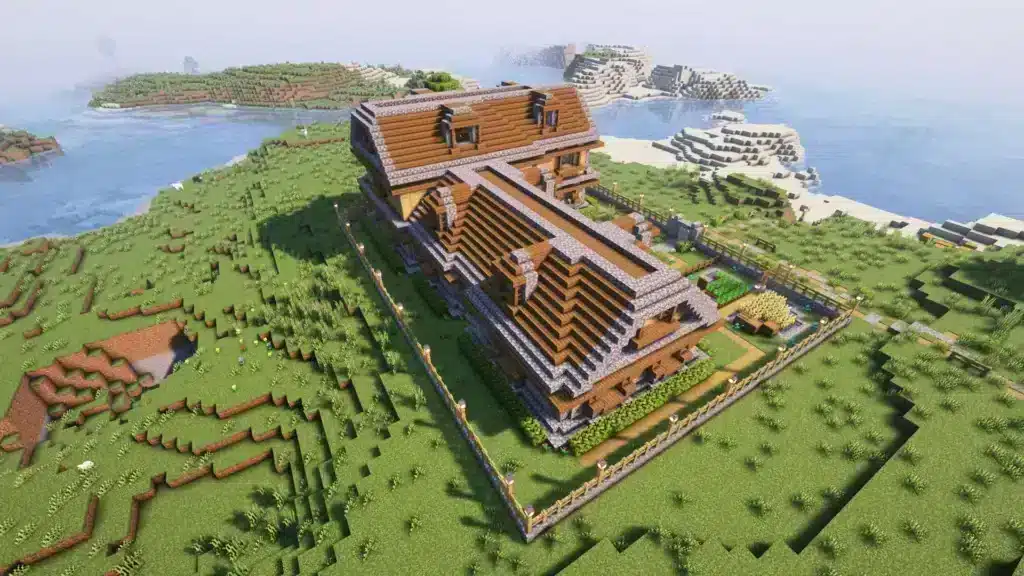 крутые дома в Minecraft