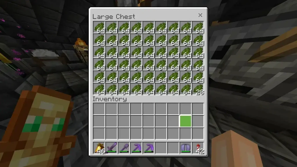 green dye in Minecraft