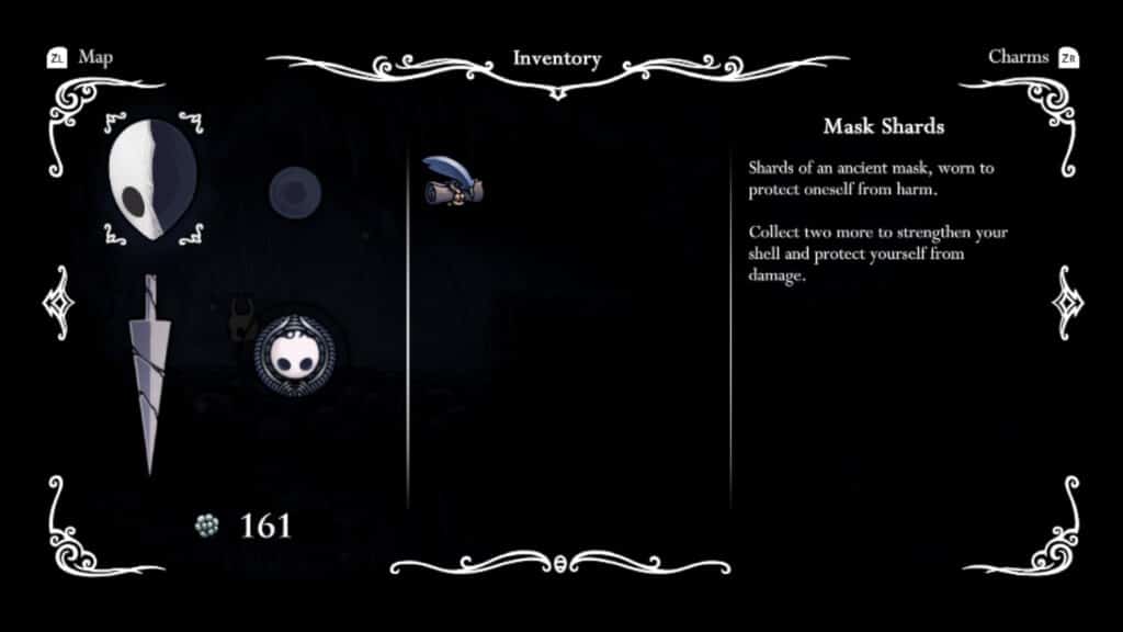 شظايا القناع Hollow Knight