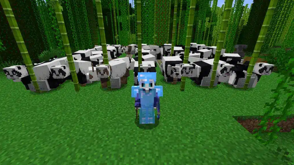 minecraft panda