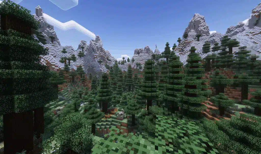 Minecraft Taiga Biome