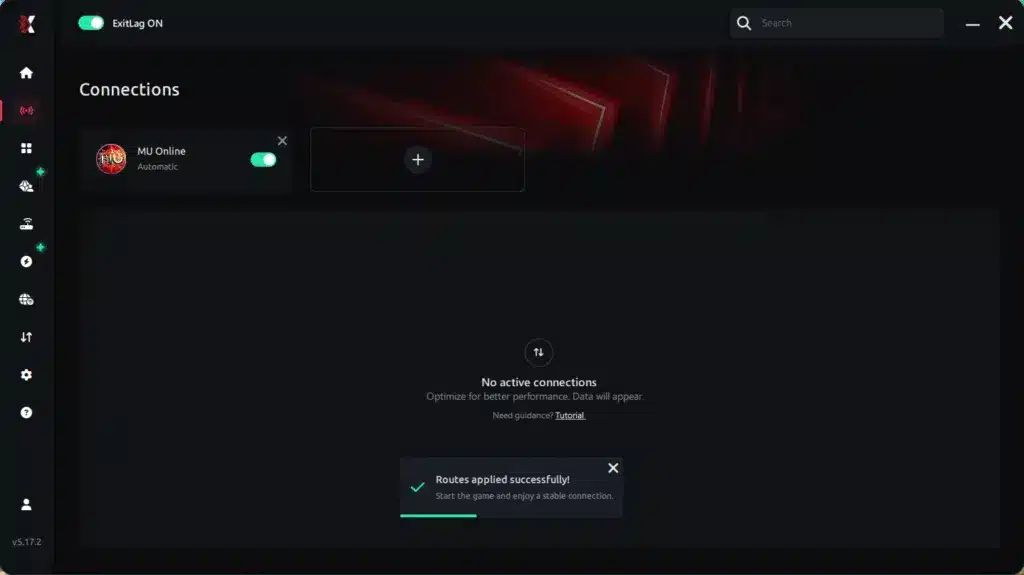 mu online high ping