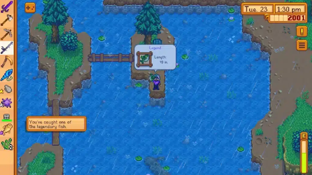 Stardew Valley 라지마우스 배스