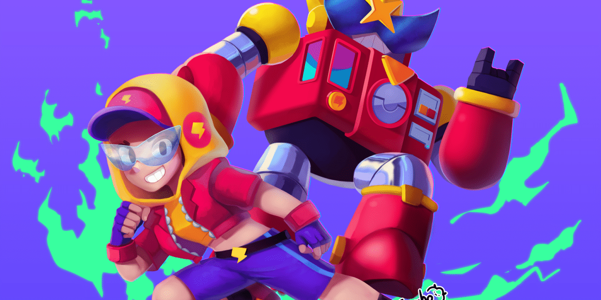 Surge Brawl Stars coloring page