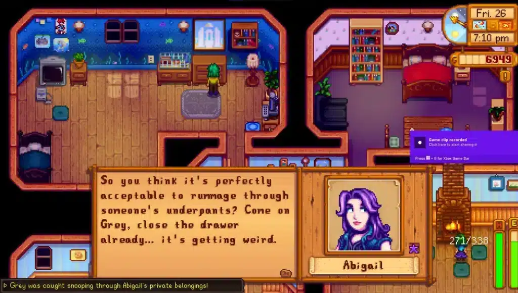 Abigail Stardew Valley
