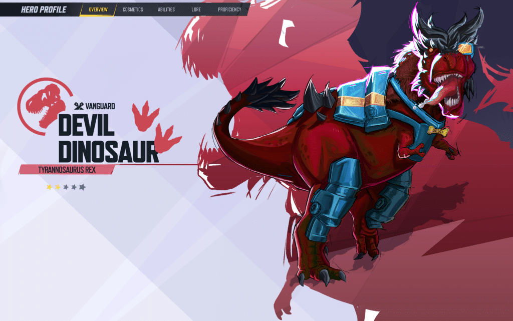 Devil Dinosaur Marvel Rivals