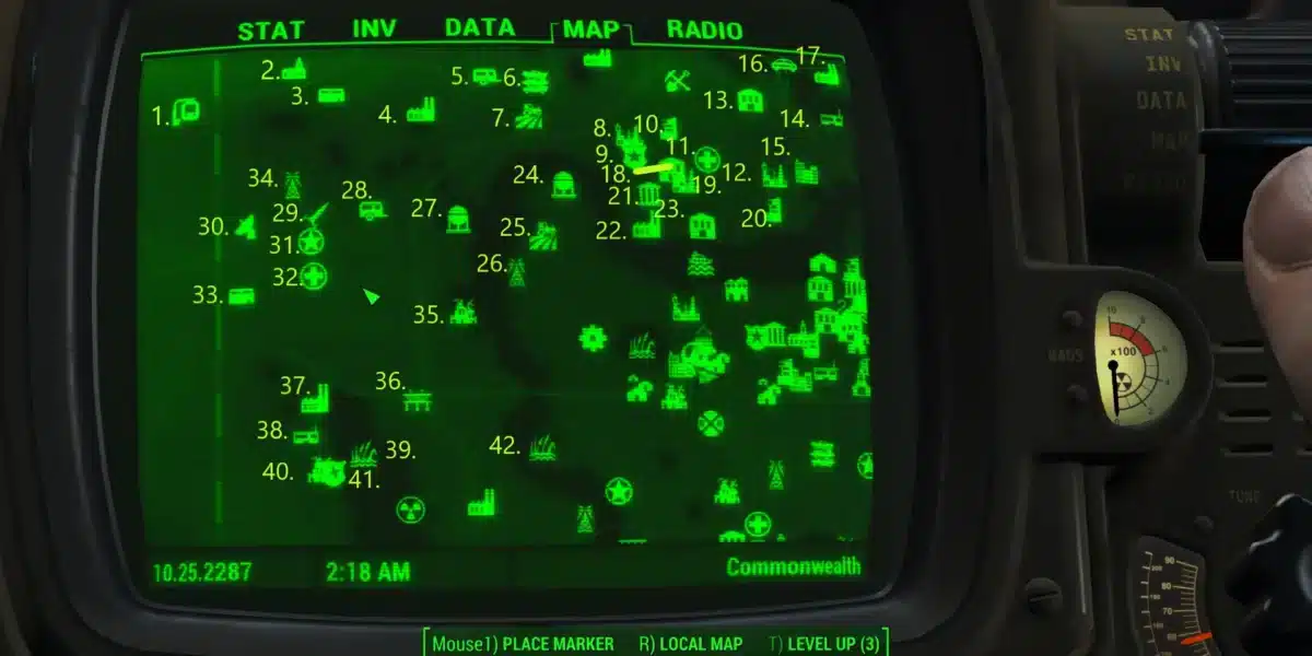 Fallout 4 Map