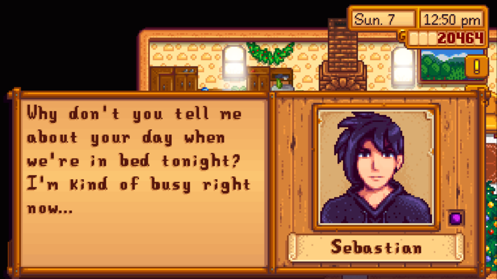 Sebastian Stardew Valley