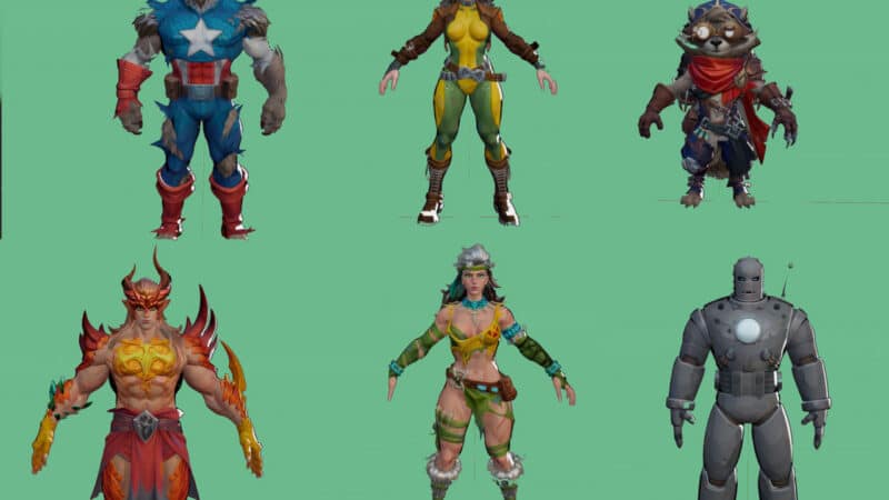 Marvel Rivals Models