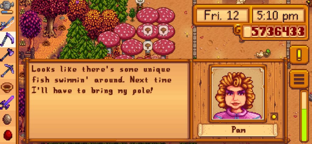 Pam Stardew Valley