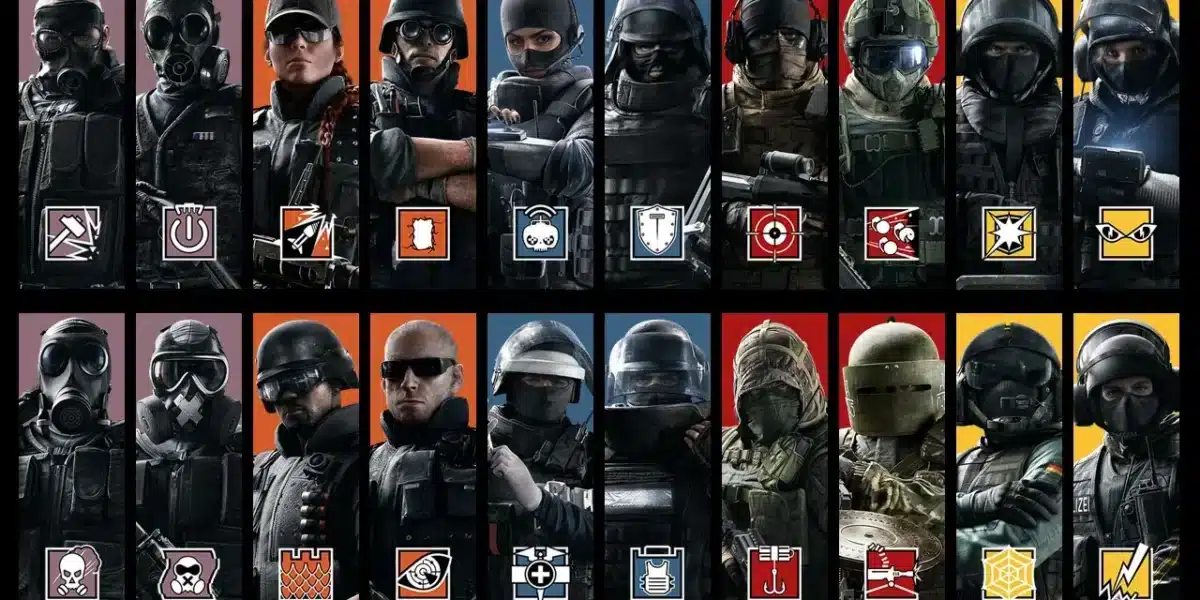 Rainbow Six Siege Operators