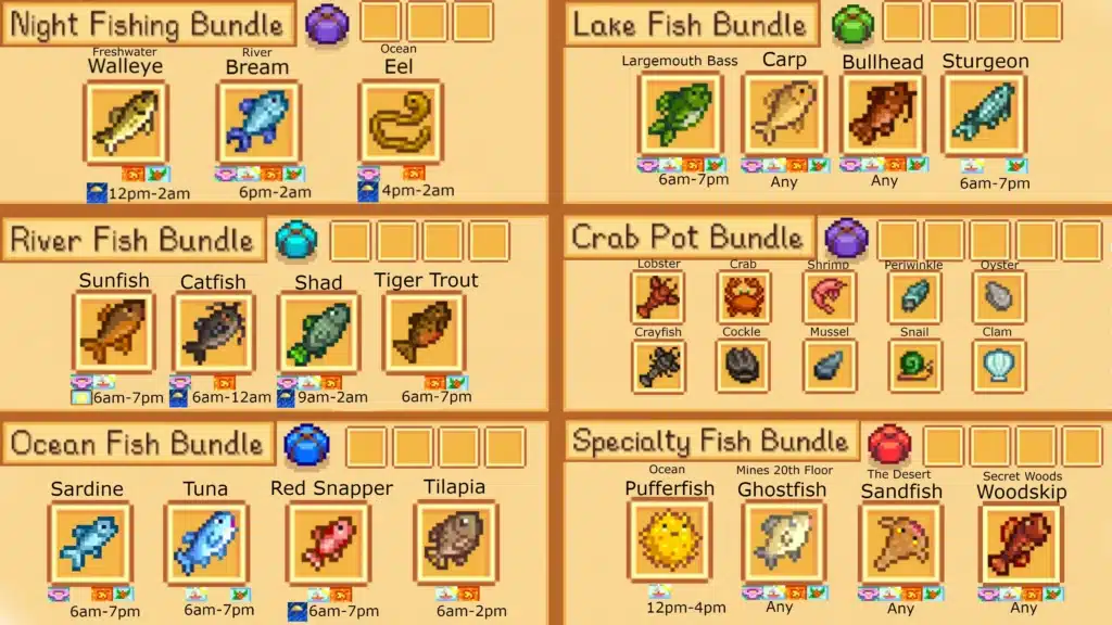 Current image: Stardew Valley Bundles