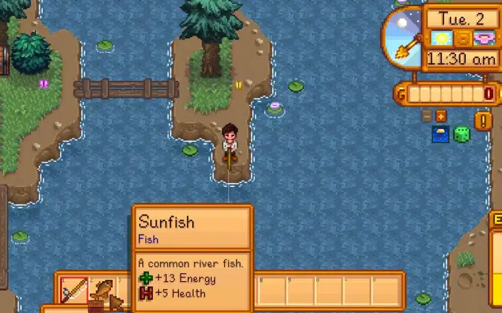 Current image: Sunfish Stardew Valley