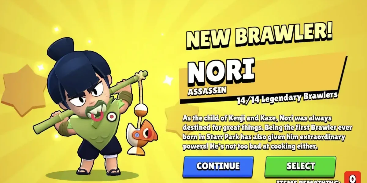 Best Nori Build Brawl Stars