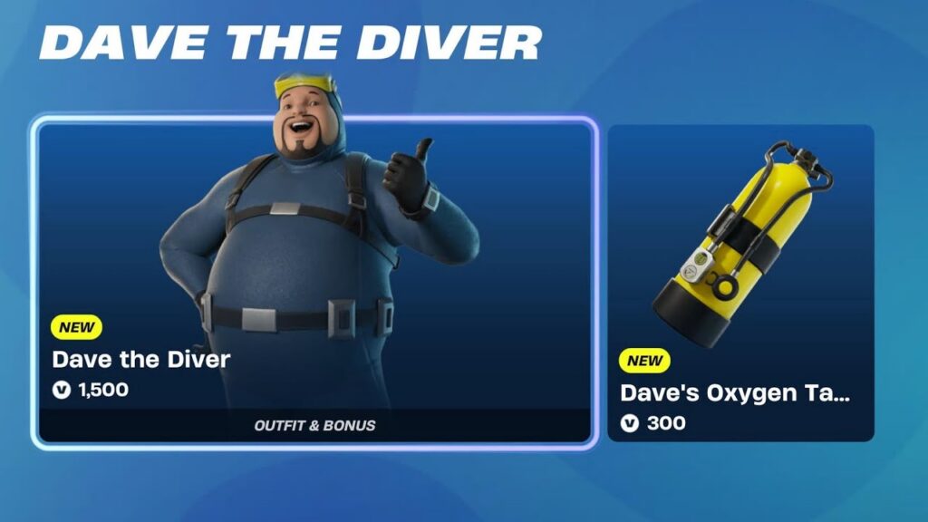 Dave The Diver Fortnite