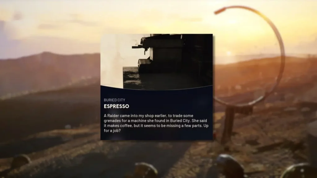 Current image: Espresso Arc Raiders