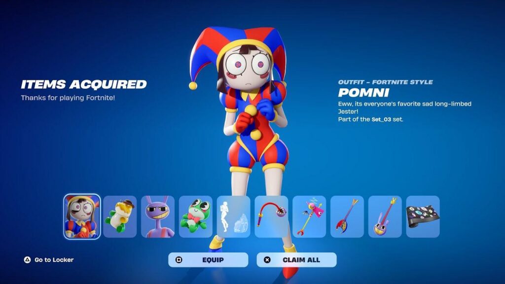 Fortnite Pomni