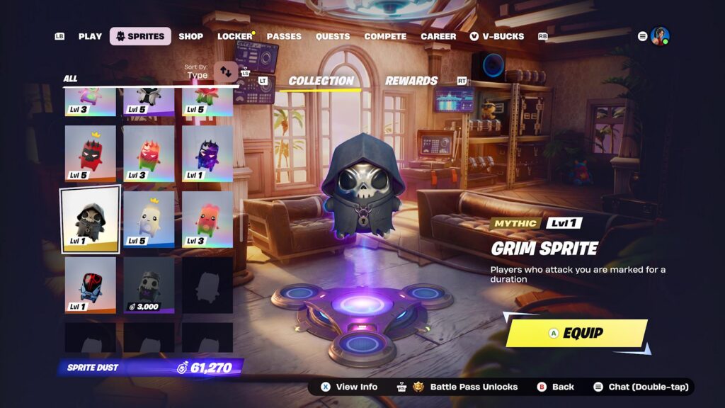 Grim Sprite Fortnite