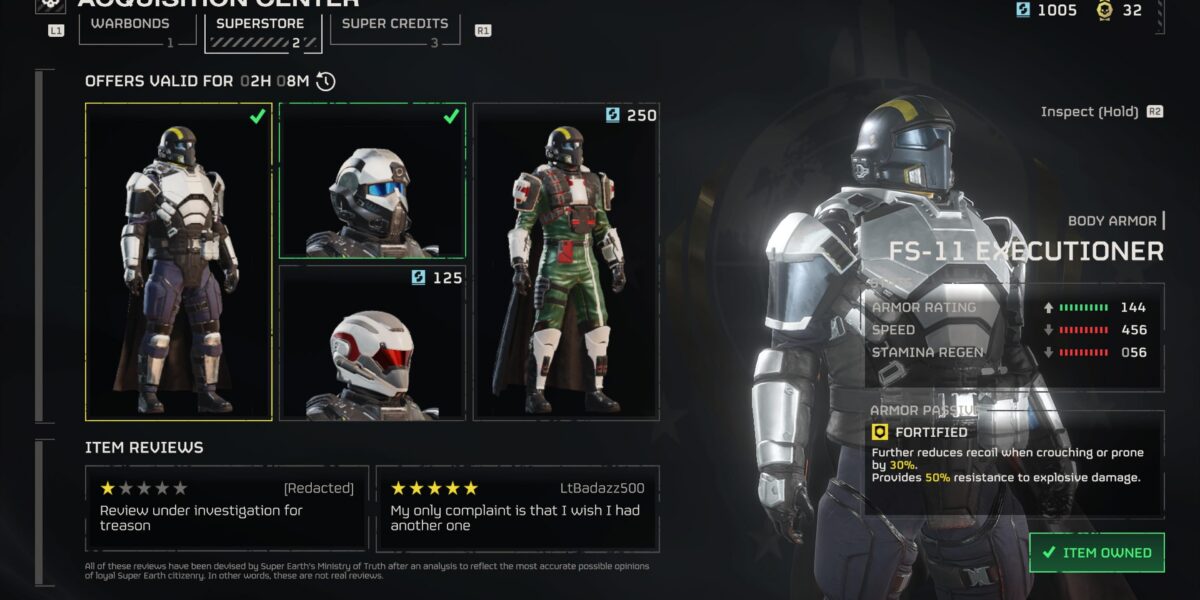 Лучшие Passives для Helldivers 2 Armor