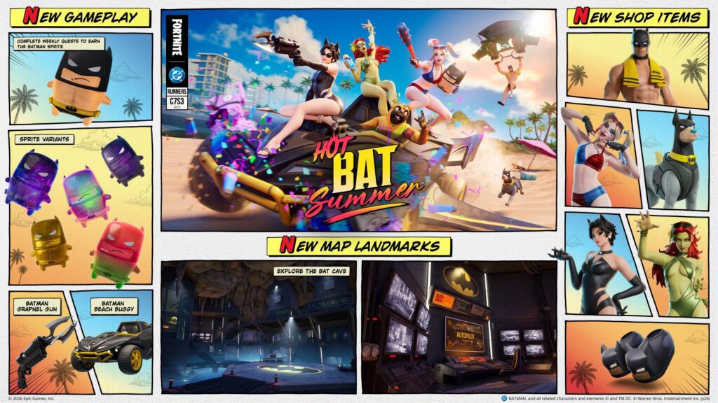 Hot Bat Summer Fortnite