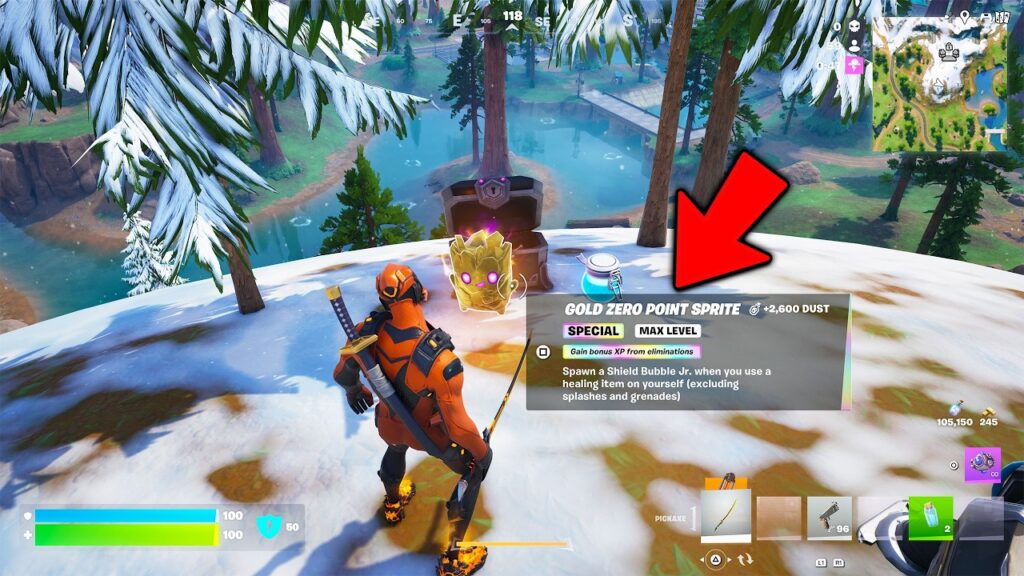 Rarest Sprite In Fortnite