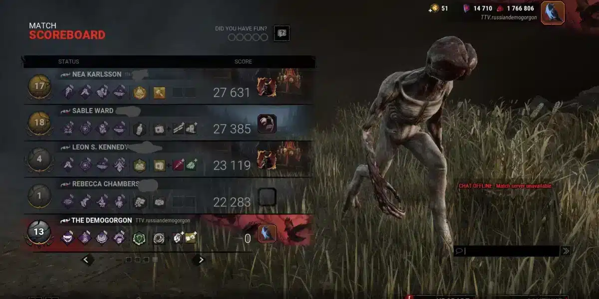 DBD Mod To Reduce Lag