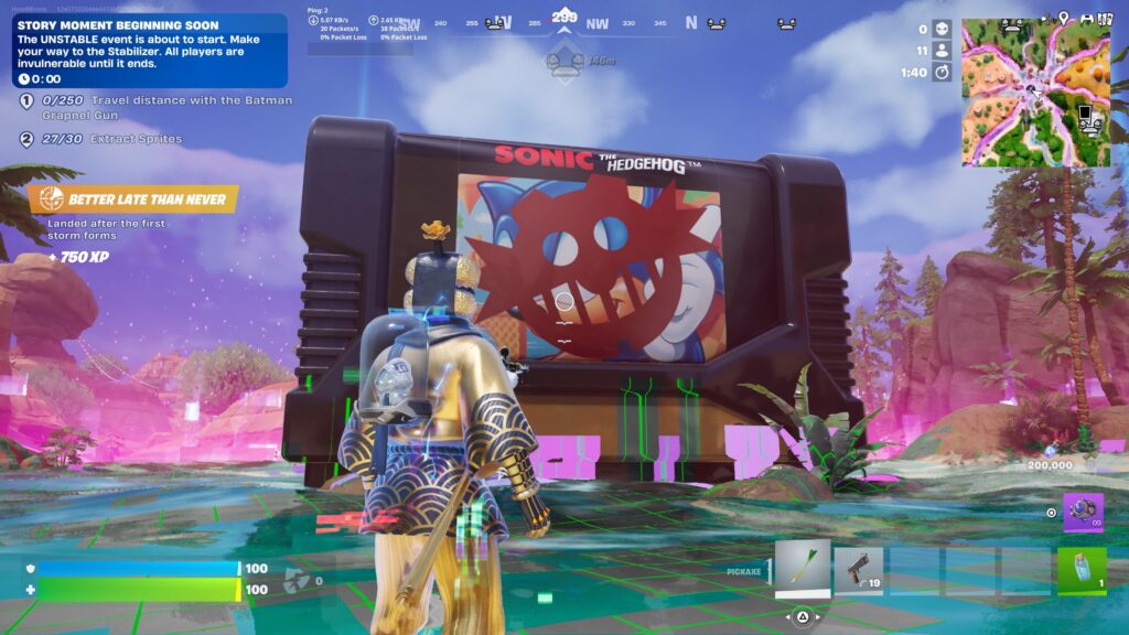 Fortnite Unstable Story Moment