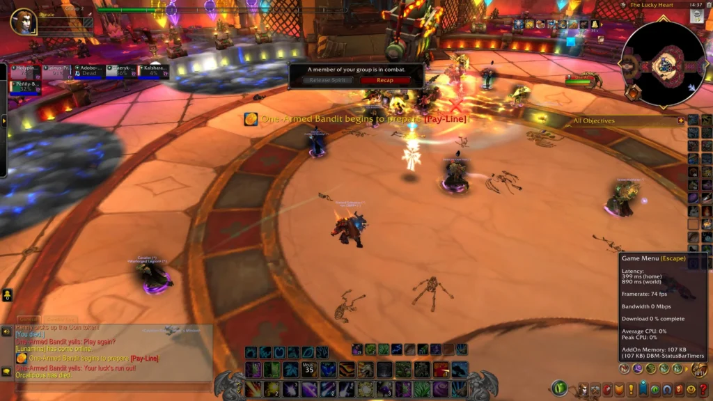 Current image: Latency Mode WoW